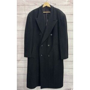 VTG Pierre Cardin Wool WINTER COAT/OVERCOAT Made USA Classic STYLE DESIGNER XL